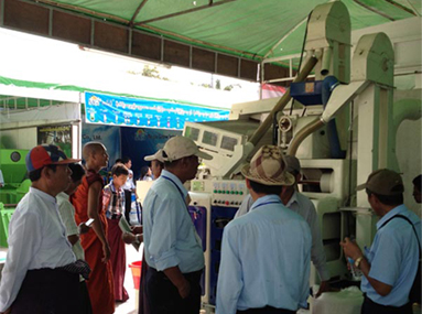Myanmar 10tpd rice production line