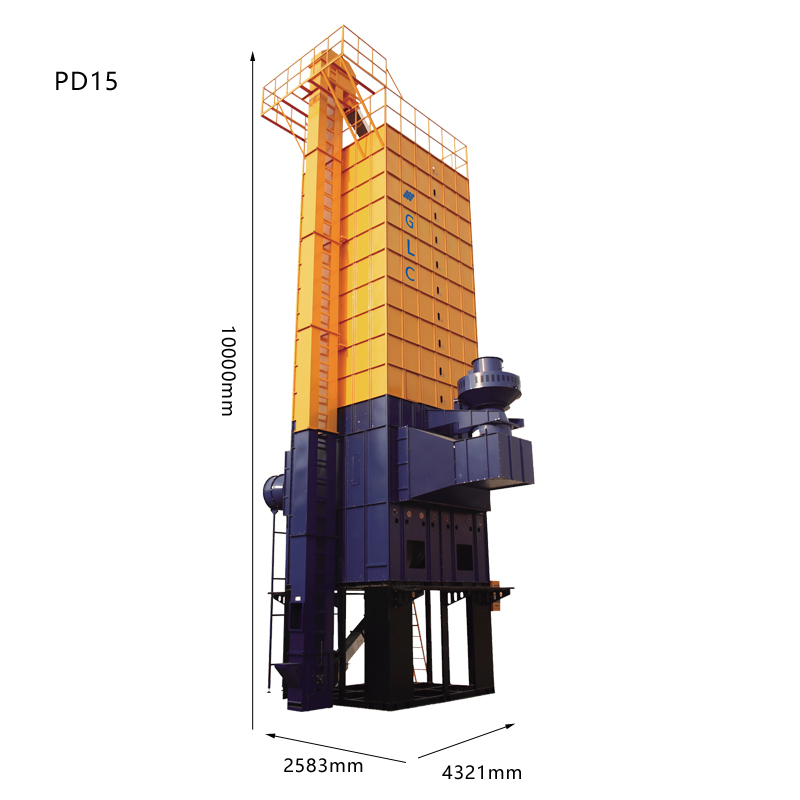 Wheat Dryer with Indirect Heat Exchange System