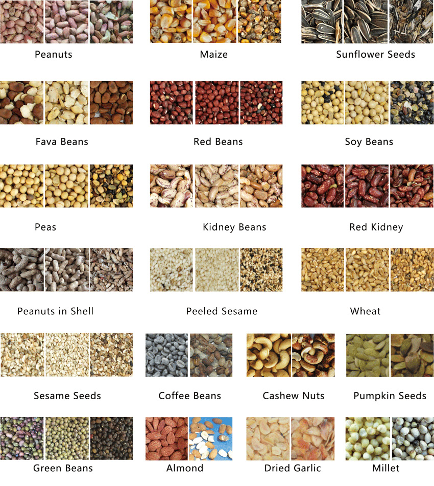 Grain Colour Sorter with Simplified GUI Interface